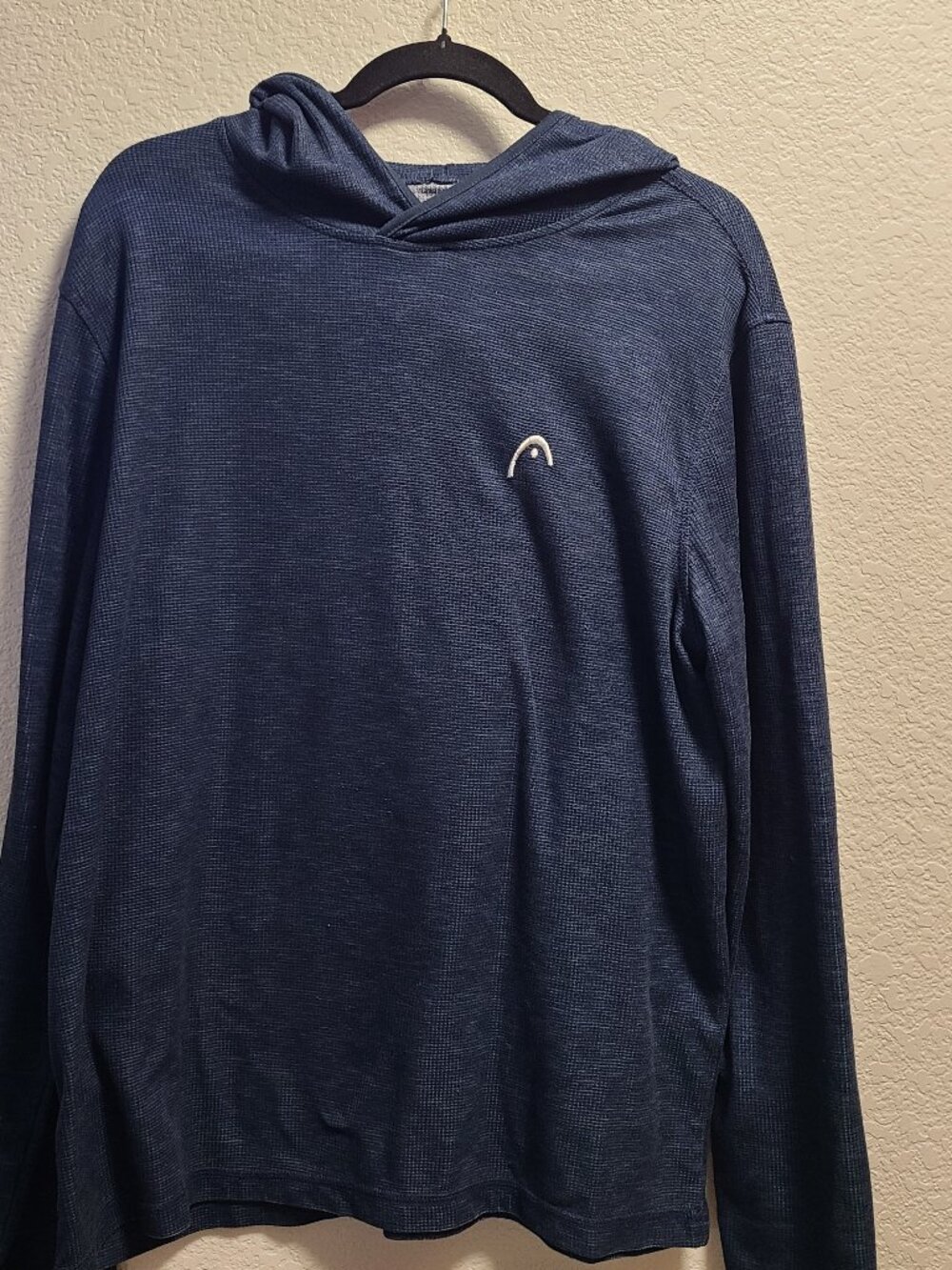 Head Men's Marled Hooded Long Sleeve Lounge Athleisure Top